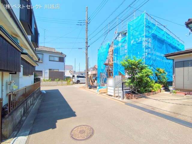 埼玉県川越市大字扇河岸の新築戸建て上棟写真 2025年6月16日撮影