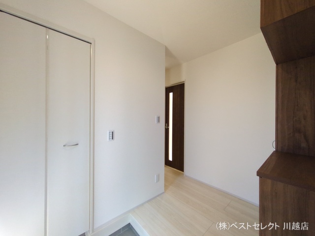 埼玉県川越市大字扇河岸の新築戸建て玄関写真 2025年9月25日撮影