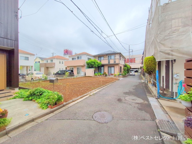 埼玉県川越市大字大仙波の新築戸建て更地・土地写真 2025年5月11日撮影