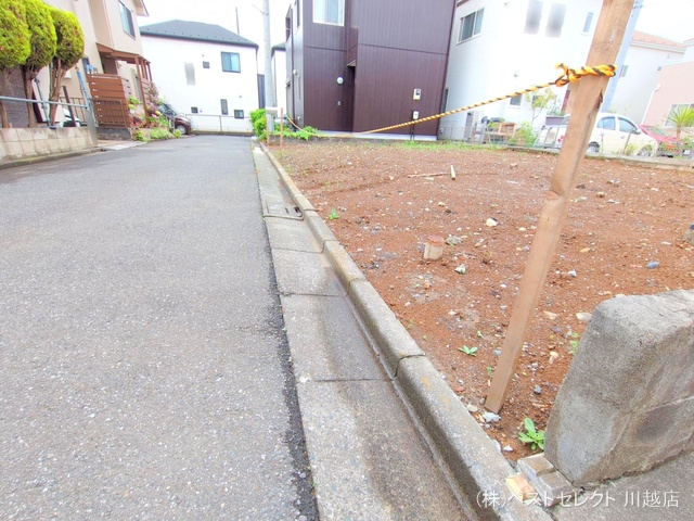 埼玉県川越市大字大仙波の新築戸建て更地・土地写真 2025年5月11日撮影