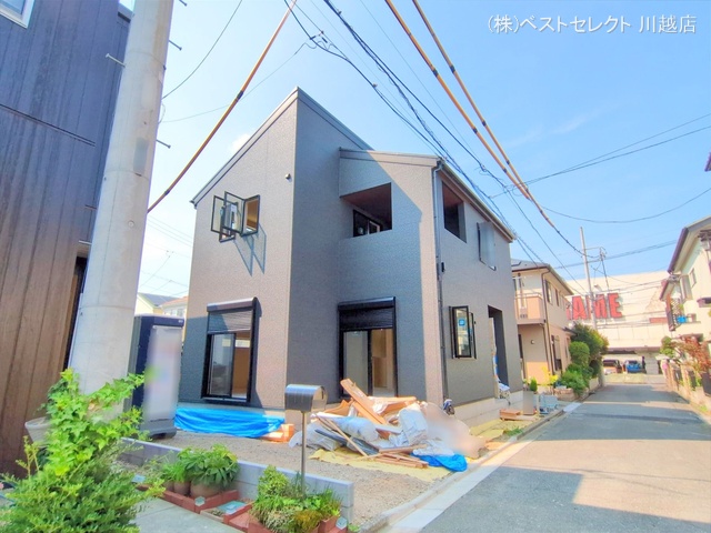 埼玉県川越市大字大仙波の新築戸建て外構写真 2025年8月3日撮影