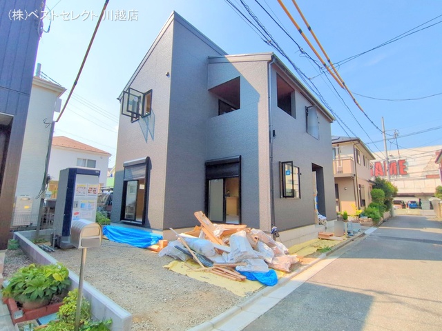 埼玉県川越市大字大仙波の新築戸建て外構写真 2025年8月3日撮影