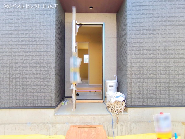 埼玉県川越市大字大仙波の新築戸建て外構写真 2025年8月3日撮影