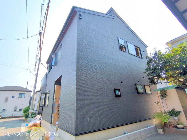 埼玉県川越市大字大仙波の新築戸建て外構写真 2025年8月3日撮影