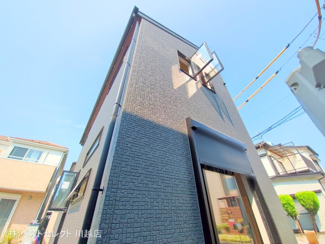 埼玉県川越市大字大仙波の新築戸建て外構写真 2025年8月3日撮影