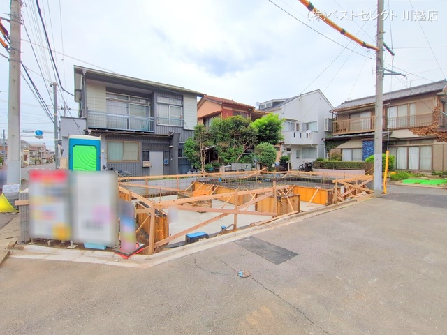 埼玉県川越市熊野町の新築戸建て基礎写真 2025年5月25日撮影