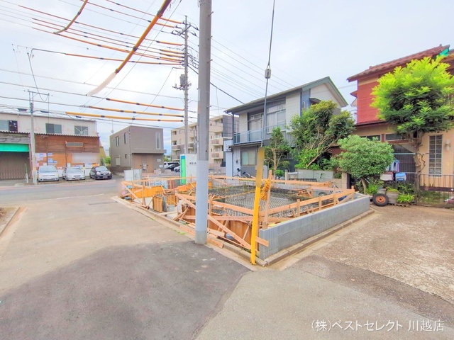 埼玉県川越市熊野町の新築戸建て基礎写真 2025年5月25日撮影