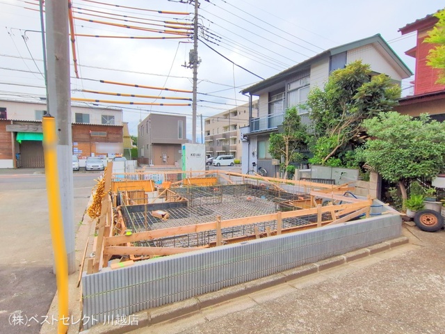 埼玉県川越市熊野町の新築戸建て基礎写真 2025年5月25日撮影