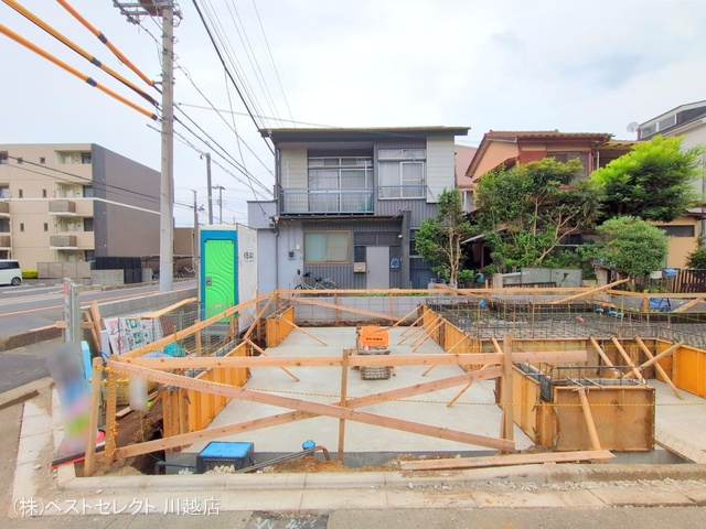 埼玉県川越市熊野町の新築戸建て基礎写真 2025年5月25日撮影
