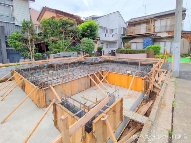 埼玉県川越市熊野町の新築戸建て基礎写真 2025年5月25日撮影