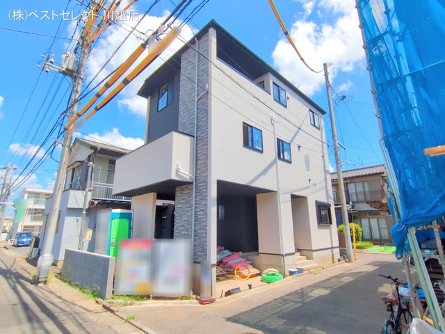 埼玉県川越市熊野町の新築戸建て外構写真 2025年7月29日撮影