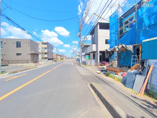 埼玉県川越市熊野町の新築戸建て外構写真 2025年7月29日撮影