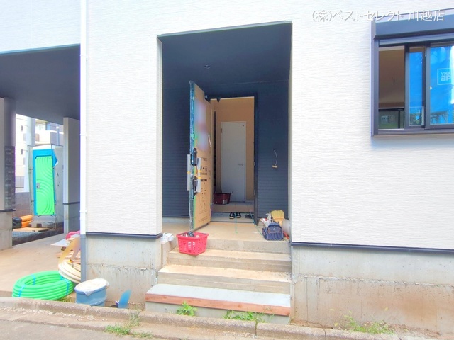 埼玉県川越市熊野町の新築戸建て外構写真 2025年7月29日撮影