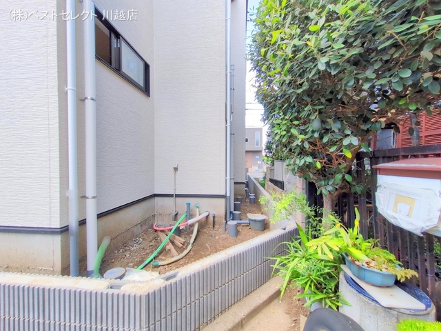 埼玉県川越市熊野町の新築戸建て外構写真 2025年7月29日撮影
