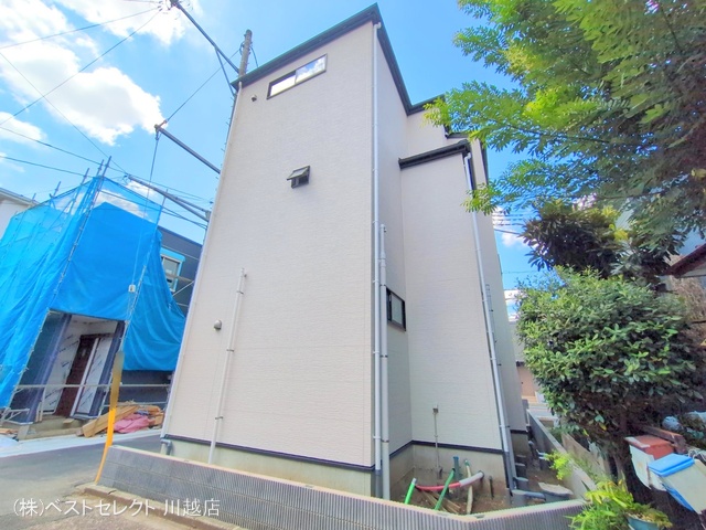 埼玉県川越市熊野町の新築戸建て外構写真 2025年7月29日撮影