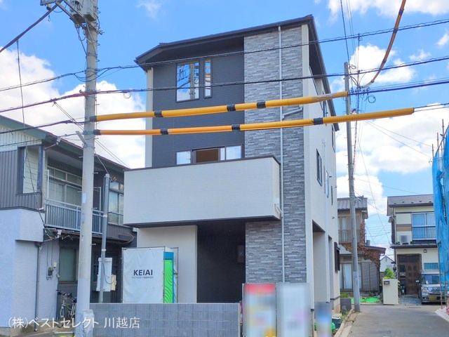 埼玉県川越市熊野町の新築戸建て外構写真 2025年7月29日撮影