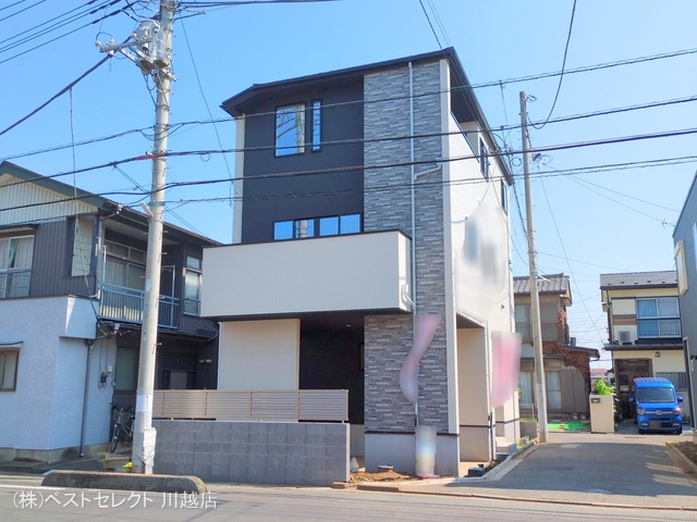 埼玉県川越市熊野町の新築戸建て外構写真 2025年8月26日撮影