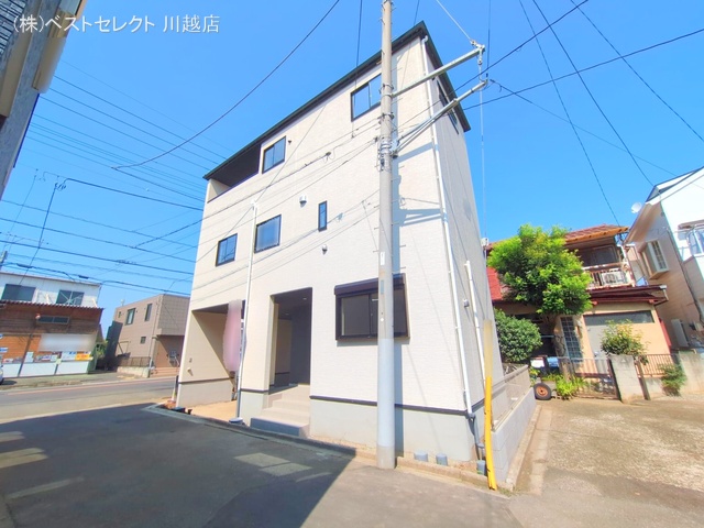 埼玉県川越市熊野町の新築戸建て外構写真 2025年8月26日撮影