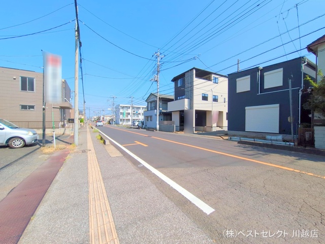 埼玉県川越市熊野町の新築戸建て外構写真 2025年8月26日撮影