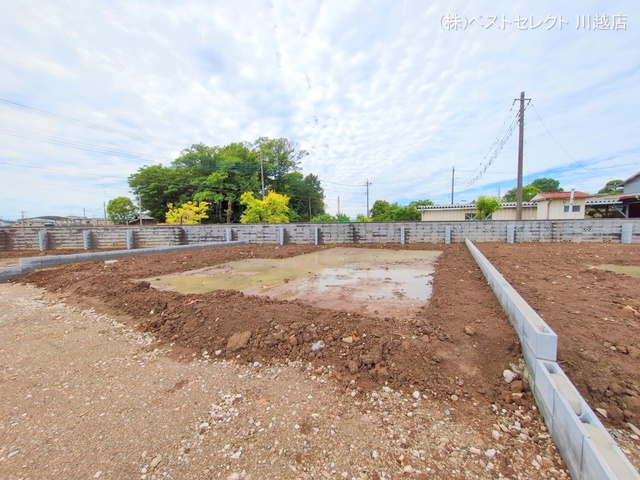 埼玉県川越市大字古谷上の新築戸建て更地・土地写真 2025年6月3日撮影