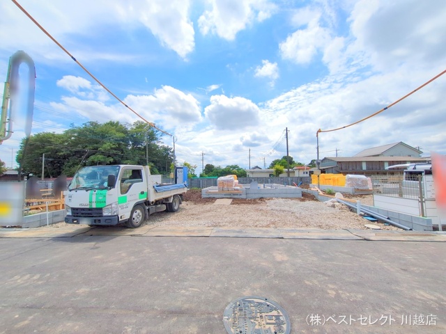埼玉県川越市大字古谷上の新築戸建て基礎写真 2025年6月25日撮影