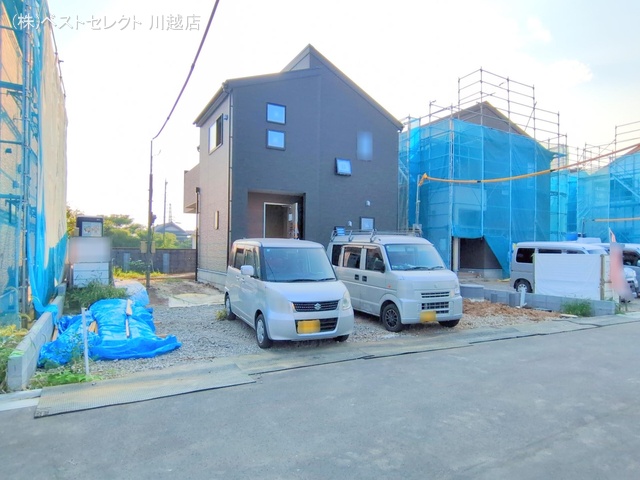 埼玉県川越市大字古谷上の新築戸建て外構写真 2025年8月3日撮影