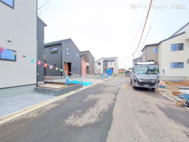 埼玉県川越市大字古谷上の新築戸建て完成写真 2025年9月3日撮影
