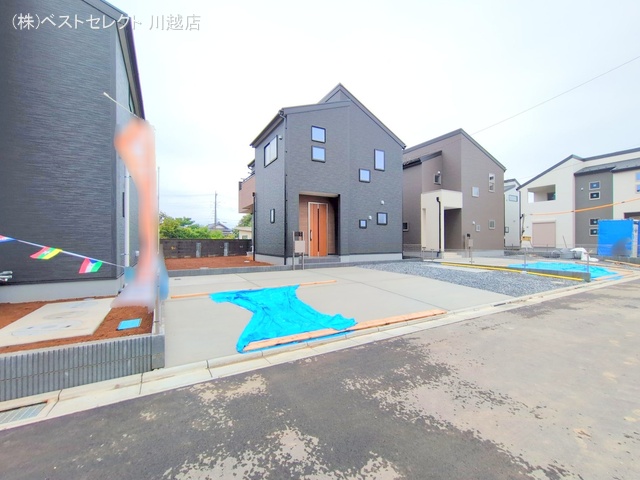 埼玉県川越市大字古谷上の新築戸建て完成写真 2025年9月3日撮影