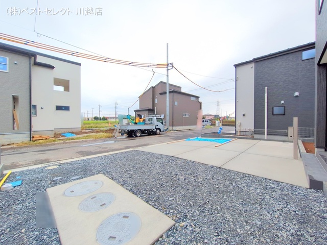 埼玉県川越市大字古谷上の新築戸建て完成写真 2025年9月3日撮影