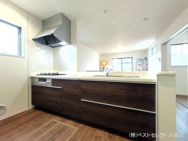 埼玉県川越市大字古谷上の新築戸建てキッチン写真 2025年10月8日撮影