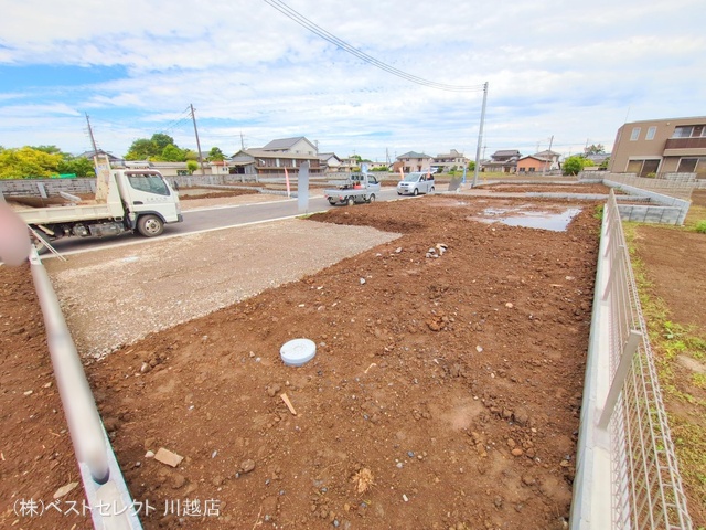 埼玉県川越市大字古谷上の新築戸建て更地・土地写真 2025年6月3日撮影