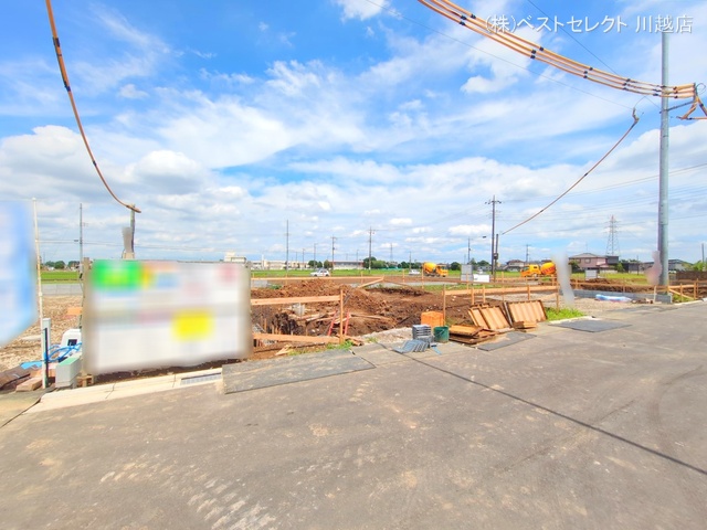 埼玉県川越市大字古谷上の新築戸建て基礎写真 2025年6月25日撮影