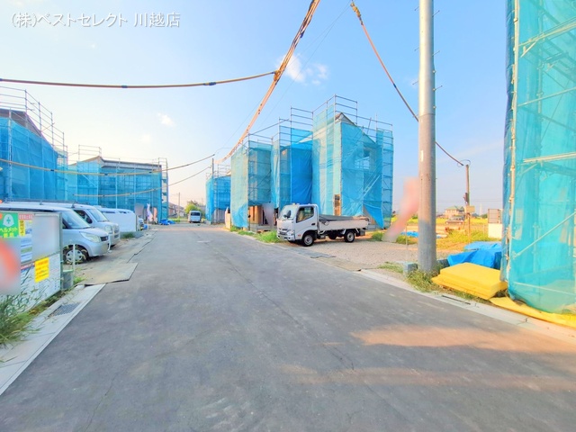 埼玉県川越市大字古谷上の新築戸建て上棟写真 2025年8月3日撮影