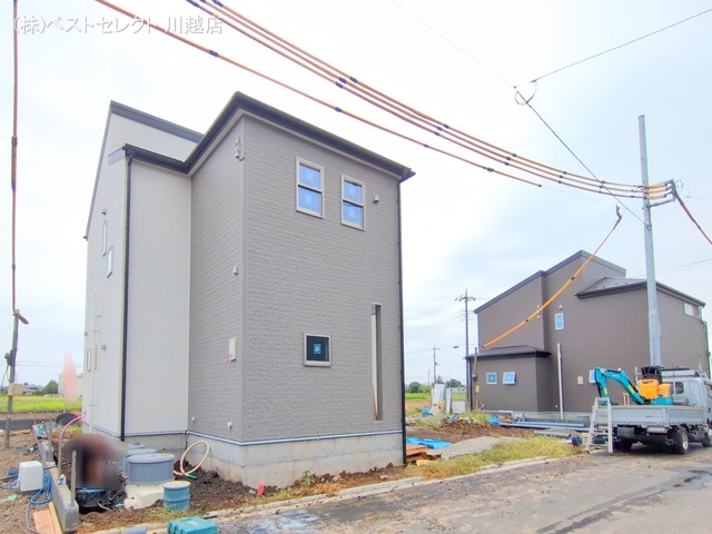 埼玉県川越市大字古谷上の新築戸建て外構写真 2025年9月3日撮影