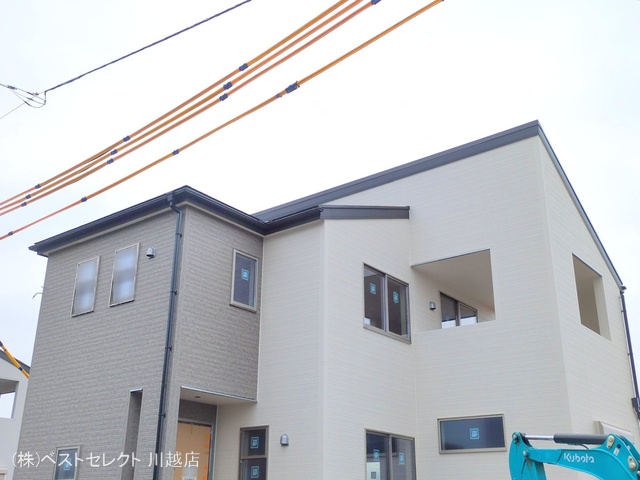 埼玉県川越市大字古谷上の新築戸建て外構写真 2025年9月3日撮影