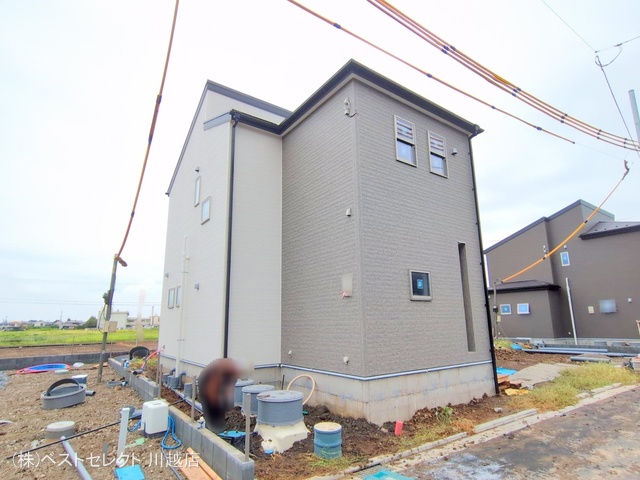 埼玉県川越市大字古谷上の新築戸建て外構写真 2025年9月3日撮影