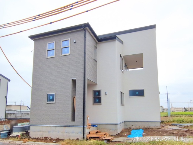 埼玉県川越市大字古谷上の新築戸建て外構写真 2025年9月3日撮影