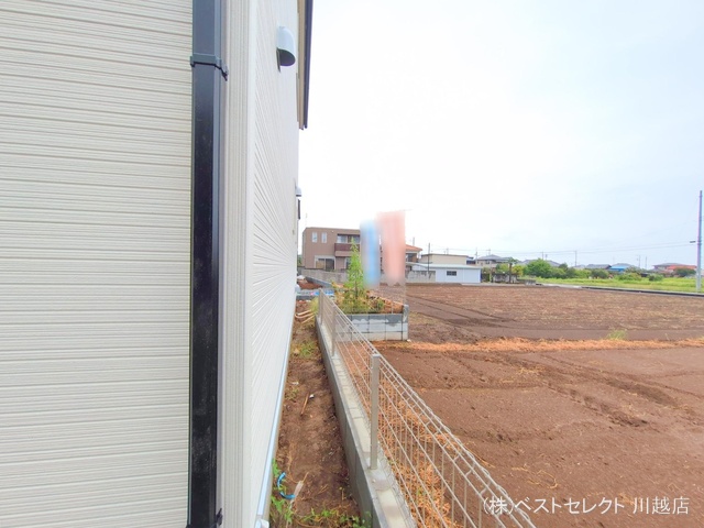 埼玉県川越市大字古谷上の新築戸建て外構写真 2025年9月3日撮影