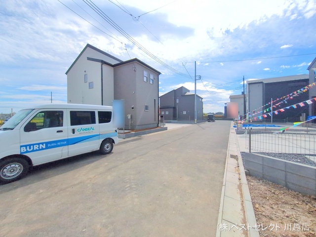 埼玉県川越市大字古谷上の新築戸建て完成写真 2025年9月28日撮影