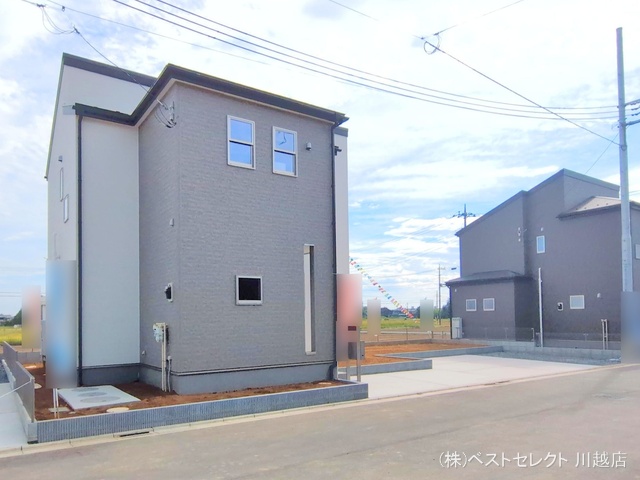 埼玉県川越市大字古谷上の新築戸建て完成写真 2025年9月28日撮影