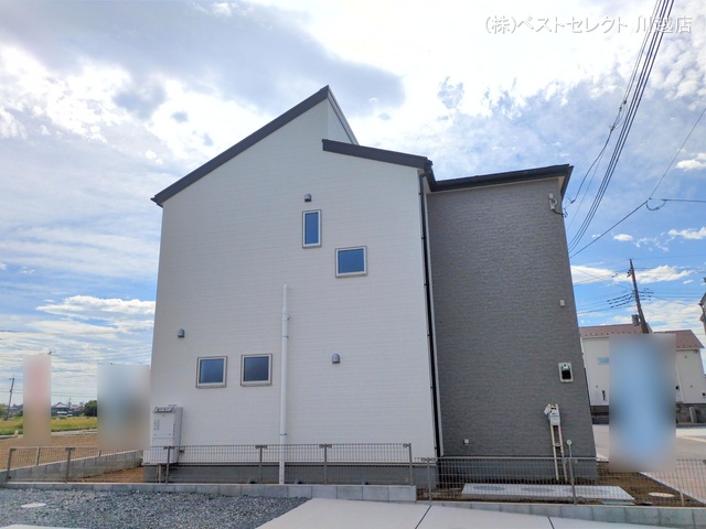 埼玉県川越市大字古谷上の新築戸建て完成写真 2025年9月28日撮影