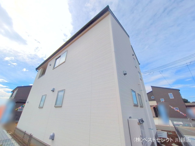 埼玉県川越市大字古谷上の新築戸建て完成写真 2025年9月28日撮影