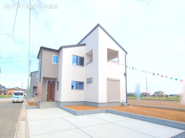 埼玉県川越市大字古谷上の新築戸建て完成写真 2025年9月28日撮影