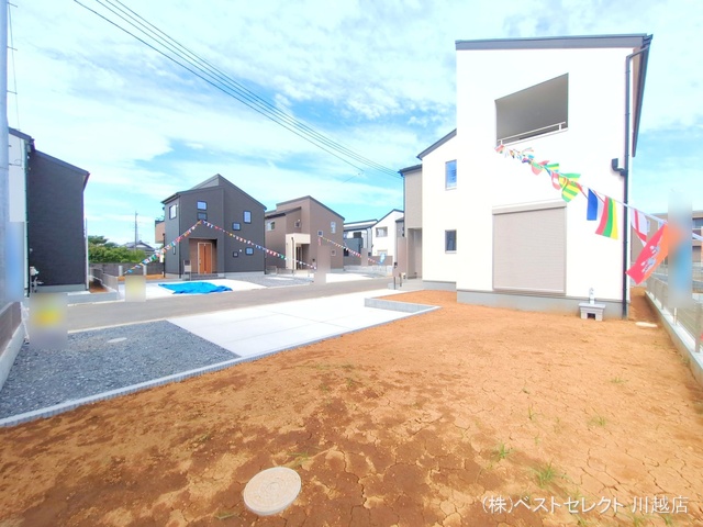 埼玉県川越市大字古谷上の新築戸建て完成写真 2025年9月28日撮影
