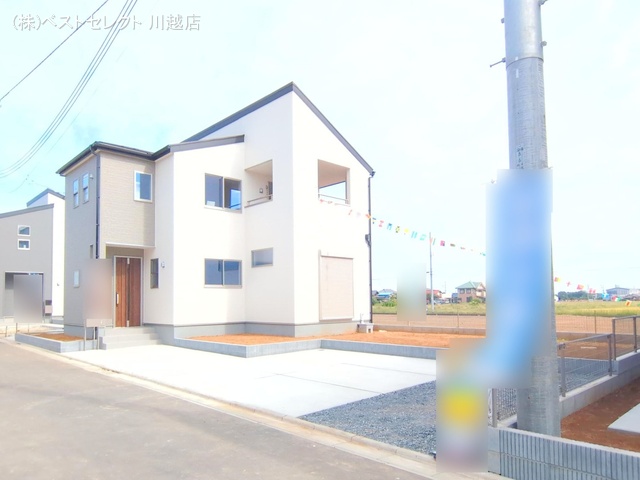 埼玉県川越市大字古谷上の新築戸建て完成写真 2025年9月28日撮影