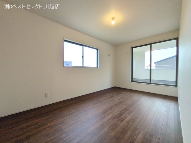 埼玉県川越市大字古谷上の新築戸建て居室メイン写真 2025年10月8日撮影