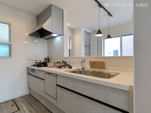 埼玉県川越市志多町の新築戸建てキッチン写真 2025年8月21日撮影