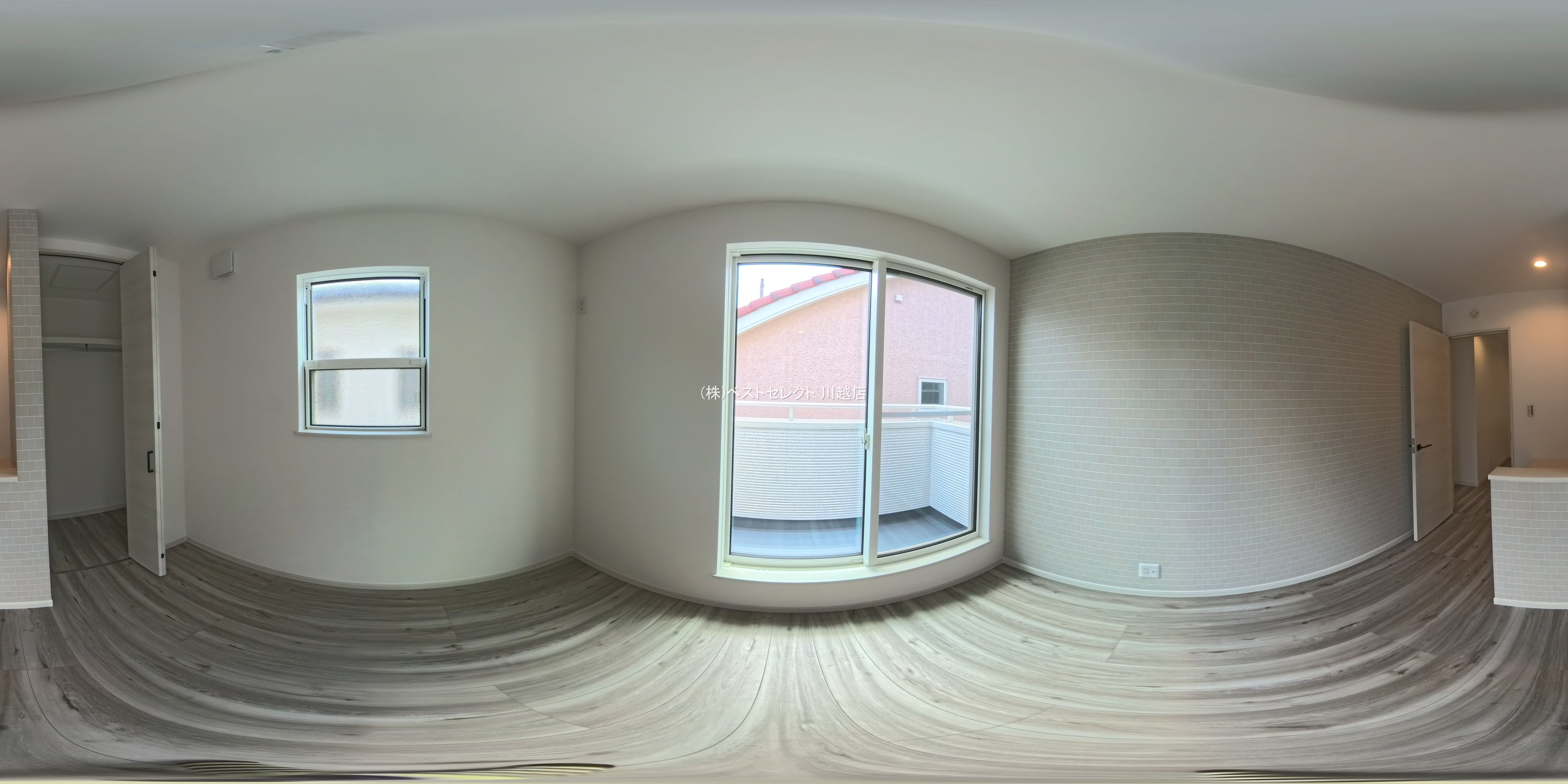 埼玉県川越市志多町の新築戸建てパノラマ（居室サブ）写真 2025年8月21日撮影