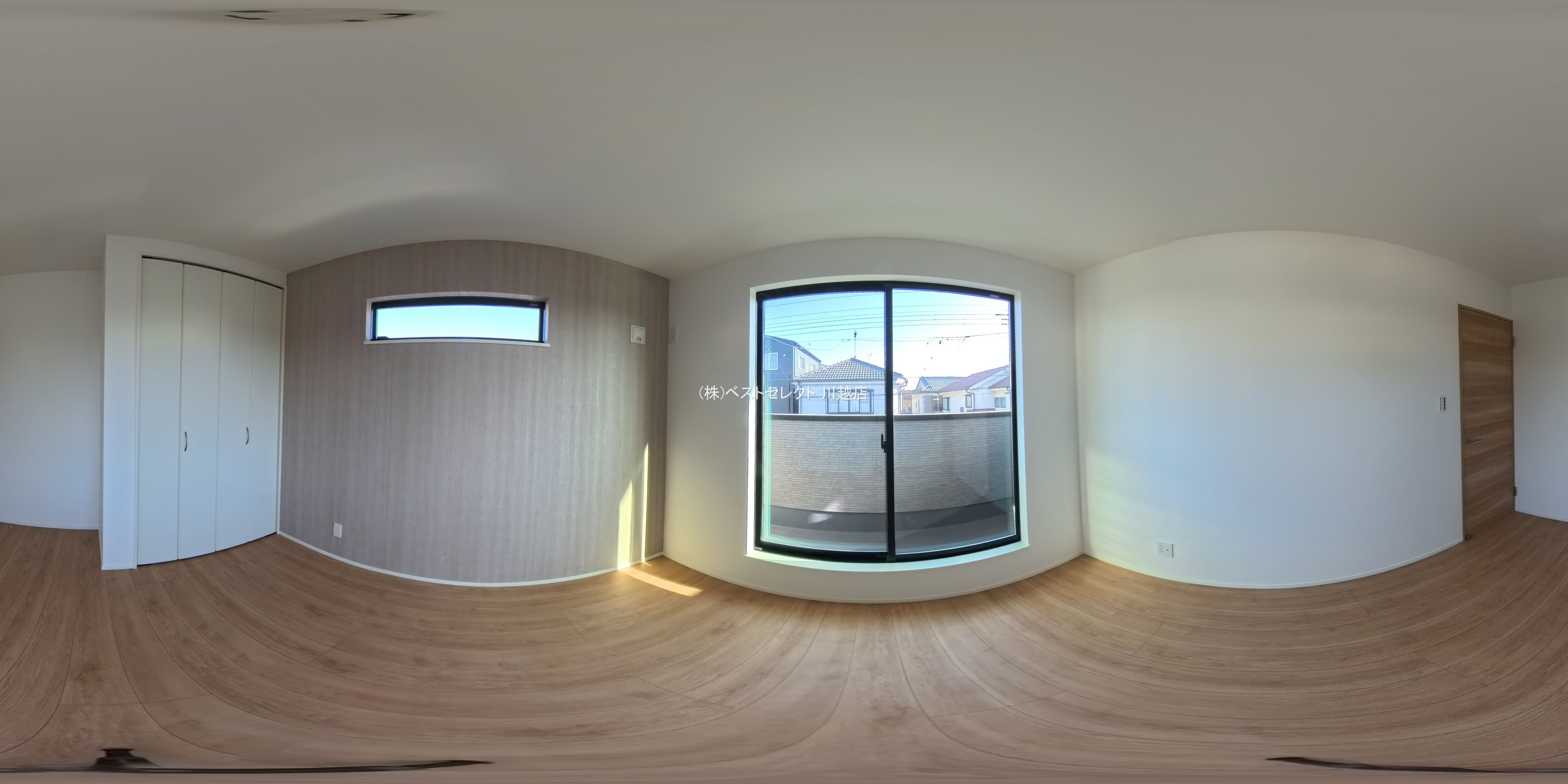 埼玉県川越市諏訪町の新築戸建てパノラマ（居室サブ）写真 2026年1月26日撮影