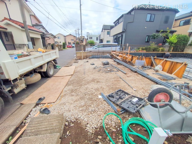 埼玉県川越市諏訪町の新築戸建て基礎写真 2025年7月15日撮影
